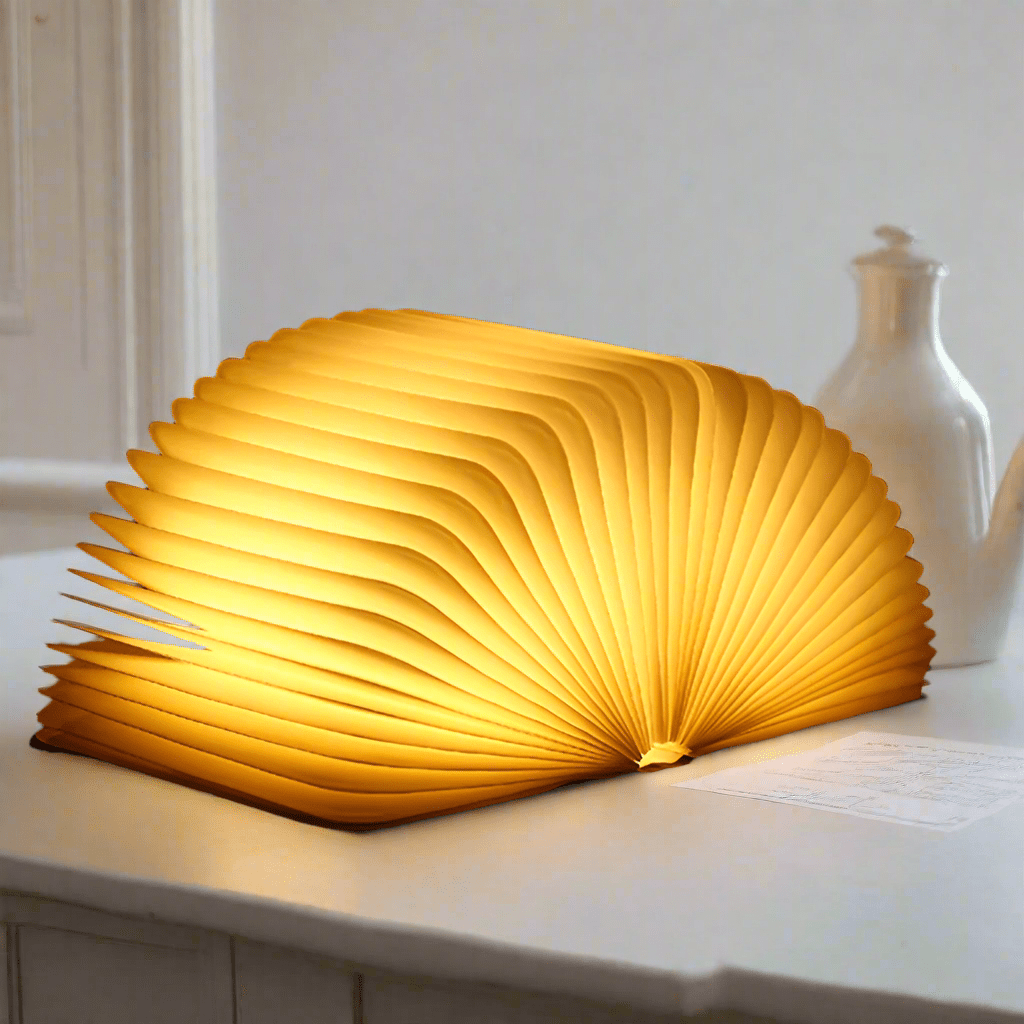 Booky – Elegant LED Table Lamp with Built-in Battery, Shaped Like a Book