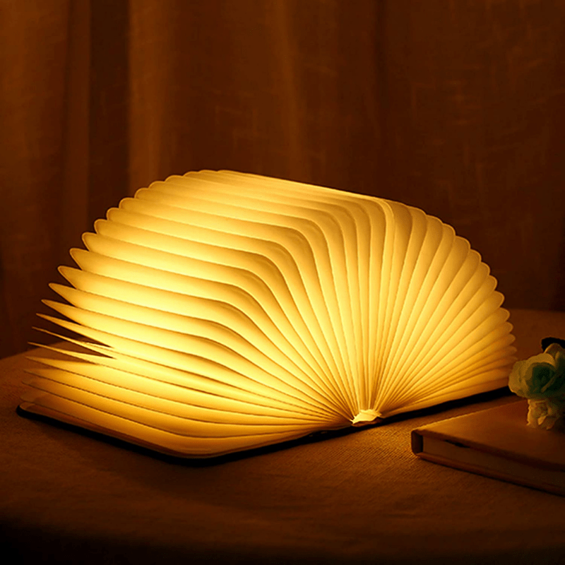 Booky – Elegant LED Table Lamp with Built-in Battery, Shaped Like a Book