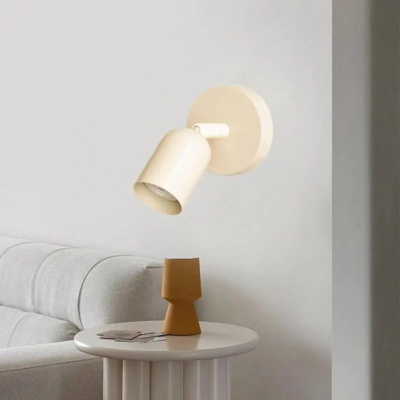 Scandinavian Wall Lamp in Subtle Macaron Color Shades