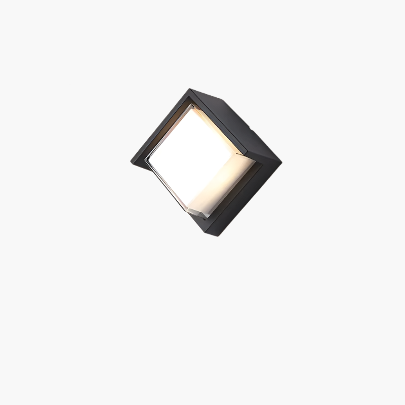 Kölby – Stylowa zewnętrzna lampa ścienna z czujnikiem ruchu