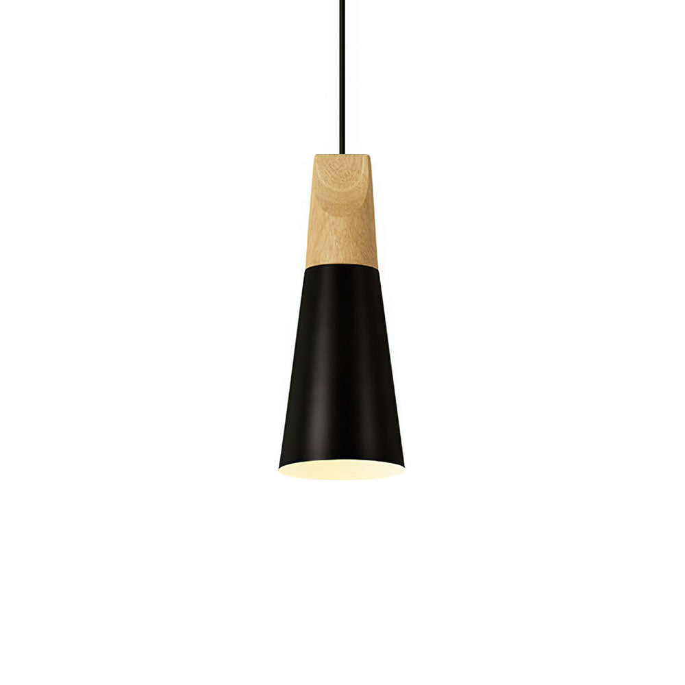 Ovia – Skandynawska Lampa Wisząca z Drewna i Aluminium, minimalistyczny design