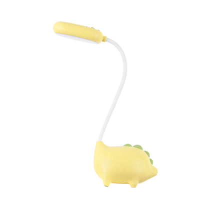 Stylish modern table lamp with integrated LED and colorful design