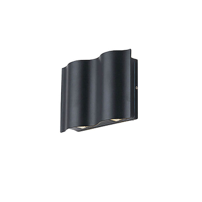 Nowoczesna minimalistyczna aluminiowo-akrylowa lampa ścienna – LED – (2/4/6 źródeł światła)