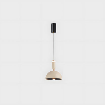 Scandinavian Modern LED Pendant Light – Stained Glass Design with Minimalist Frame