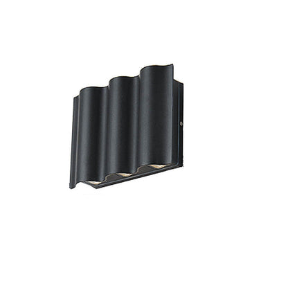 Nowoczesna minimalistyczna aluminiowo-akrylowa lampa ścienna – LED – (2/4/6 źródeł światła)
