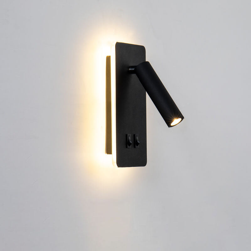 Elegancka Żelazna Lampa Ścienna z LED