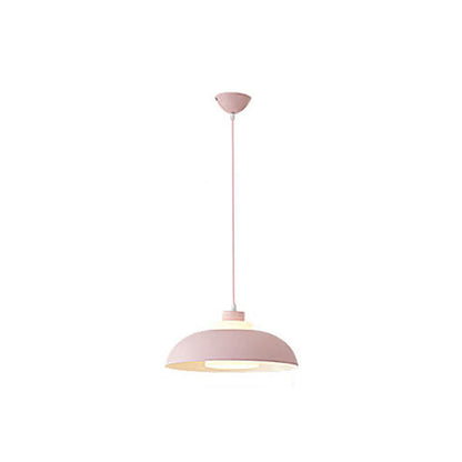 Modern Aluminum Pendant Light – E26 Socket, Multiple Colors and Sizes
