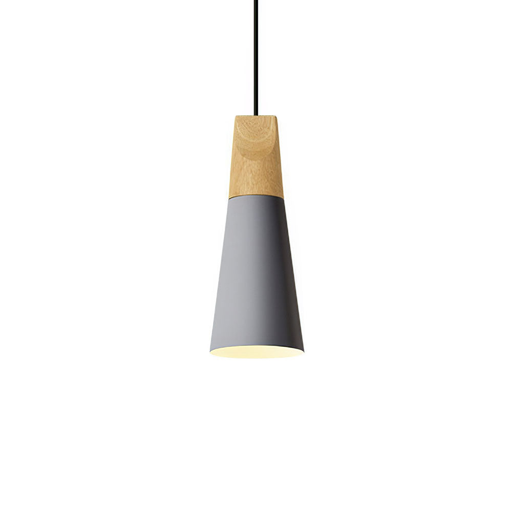 Ovia – Skandynawska Lampa Wisząca z Drewna i Aluminium, minimalistyczny design