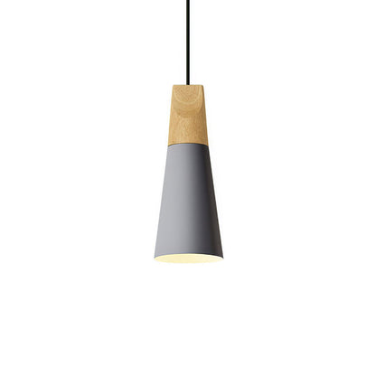 Ovia – Skandynawska Lampa Wisząca z Drewna i Aluminium, minimalistyczny design