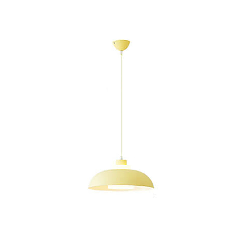 Modern Aluminum Pendant Light – E26 Socket, Multiple Colors and Sizes