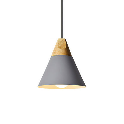 Ovia – Skandynawska Lampa Wisząca z Drewna i Aluminium, minimalistyczny design