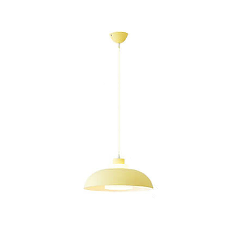 Modern Aluminum Pendant Light – E26 Socket, Multiple Colors and Sizes