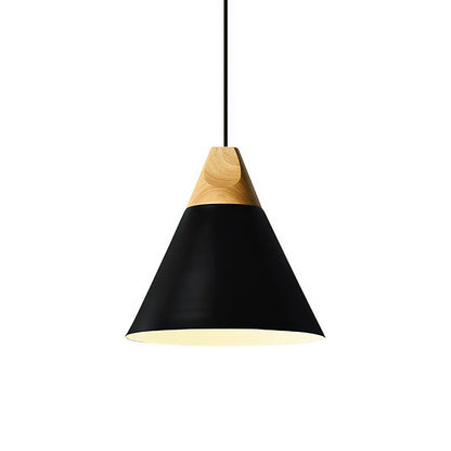 Ovia – Skandynawska Lampa Wisząca z Drewna i Aluminium, minimalistyczny design