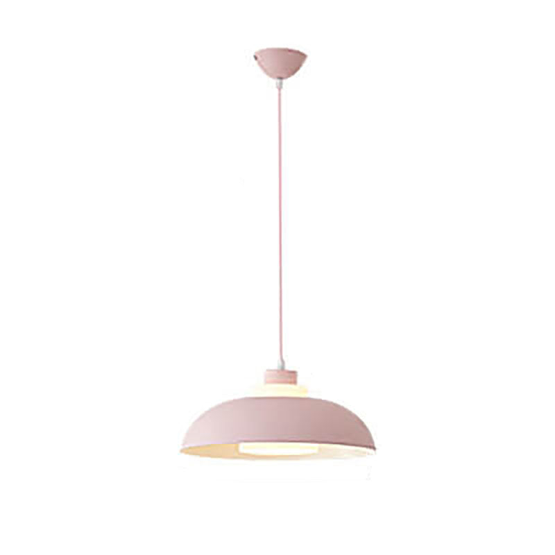 Modern Aluminum Pendant Light – E26 Socket, Multiple Colors and Sizes