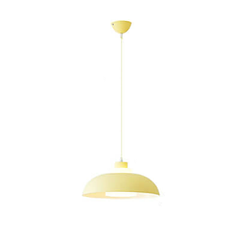 Modern Aluminum Pendant Light – E26 Socket, Multiple Colors and Sizes