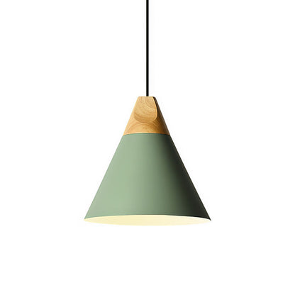 Ovia – Skandynawska Lampa Wisząca z Drewna i Aluminium, minimalistyczny design