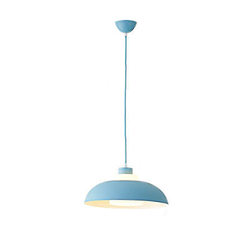 Modern Aluminum Pendant Light – E26 Socket, Multiple Colors and Sizes