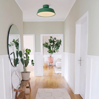 Skandynawska LED Lampa Sufitowa z Abażurem z Akrylu