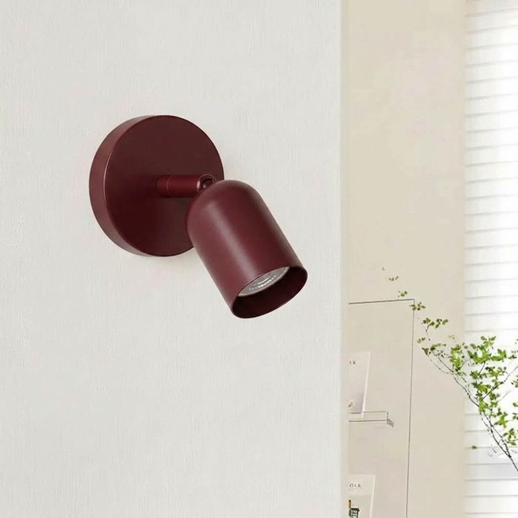 Scandinavian Wall Lamp in Subtle Macaron Color Shades