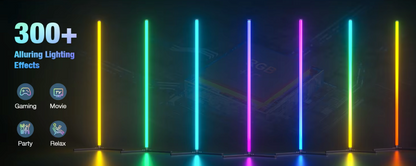 Dream – Inteligentna Lampa Podłogowa RGB z Synchronizacją Muzyki i Sterowaniem przez Aplikację