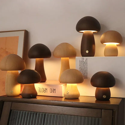 Gioia – Lampka nocna w kształcie grzyba z obsługą dotykową