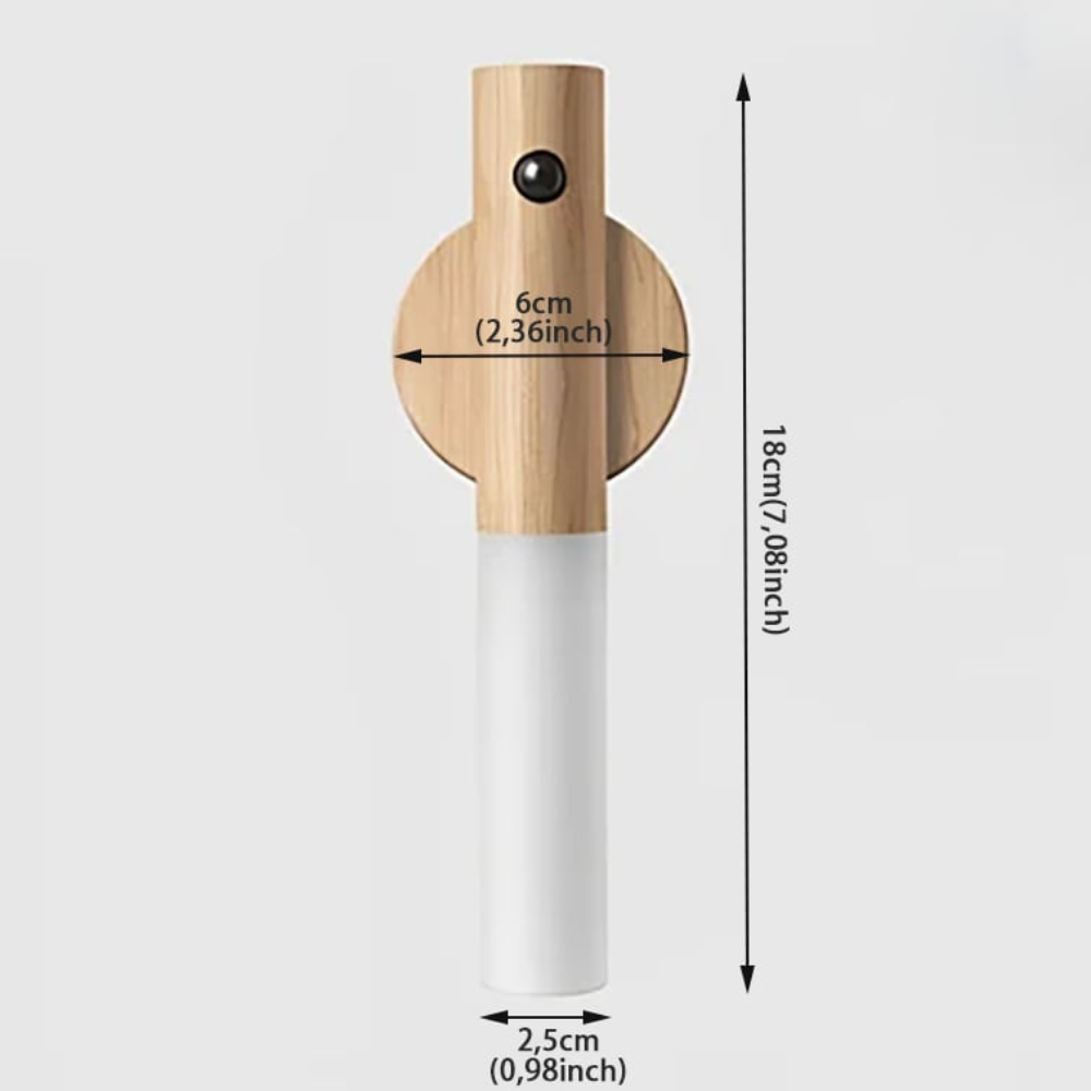 Inteligentna bezprzewodowa lampa z czujnikiem ruchu i funkcją ładowania USB