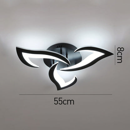 Livio – Elegancka Lampa Sufitowa w Kształcie Kwiatu