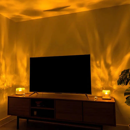 Cubo – A cube-shaped lamp with prismatic light