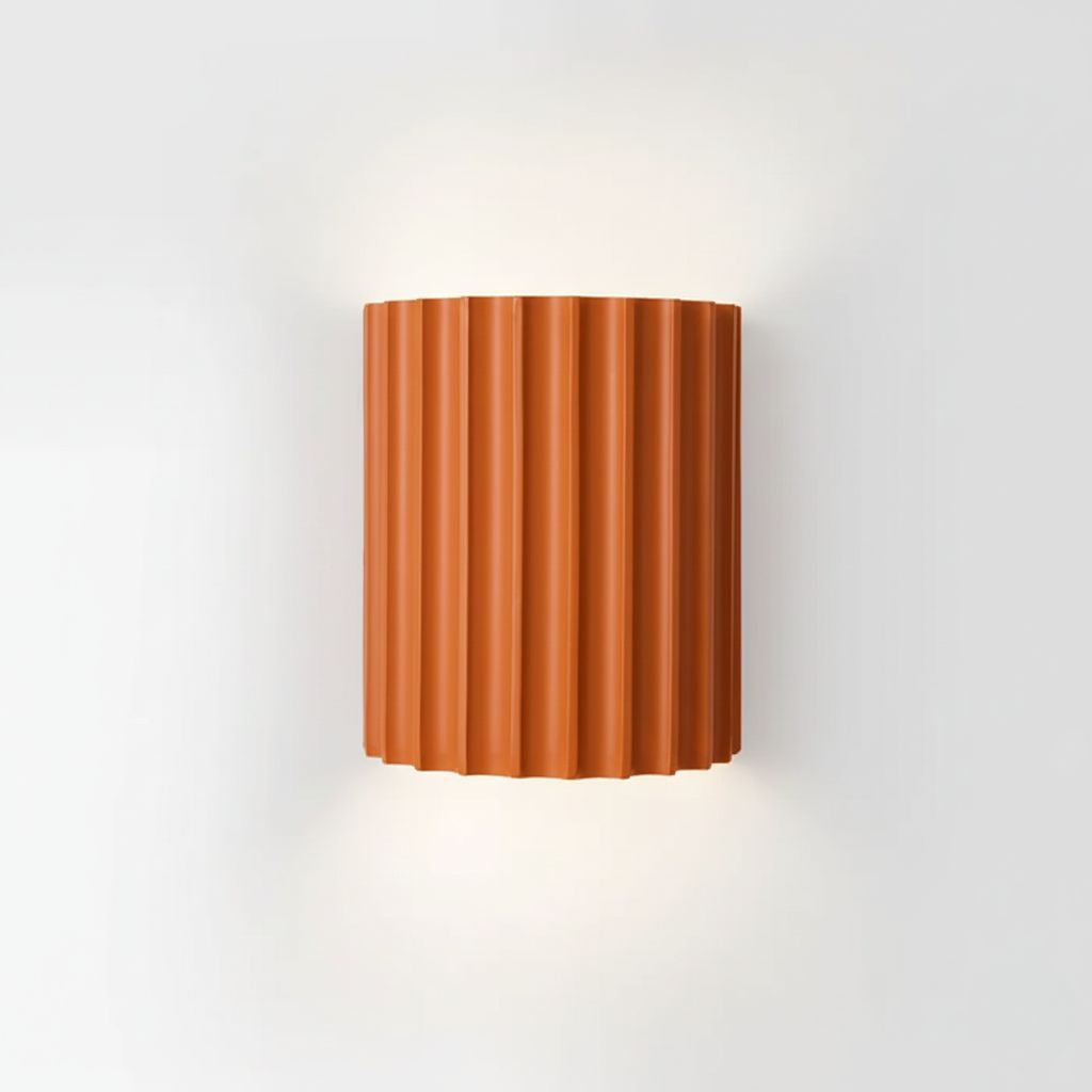 Japandi Resin Wall Lamp with LED Lighting