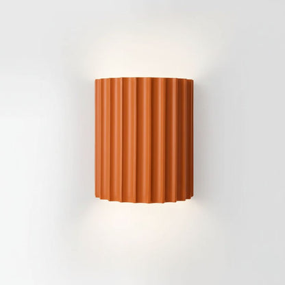 Japandi Resin Wall Lamp with LED Lighting