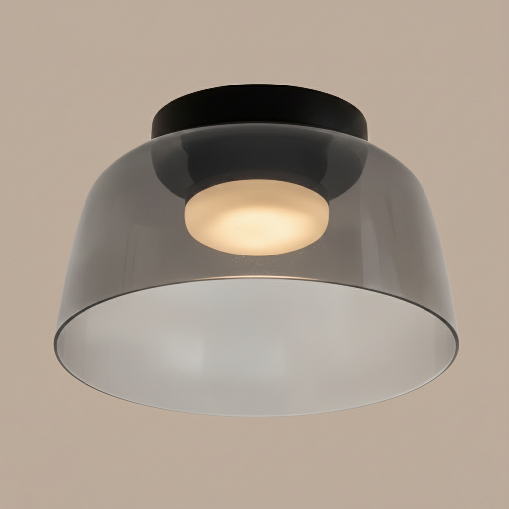 Nowoczesna, designerska lampa sufitowa ze szkła – stylowy akcent do każdego wnętrza