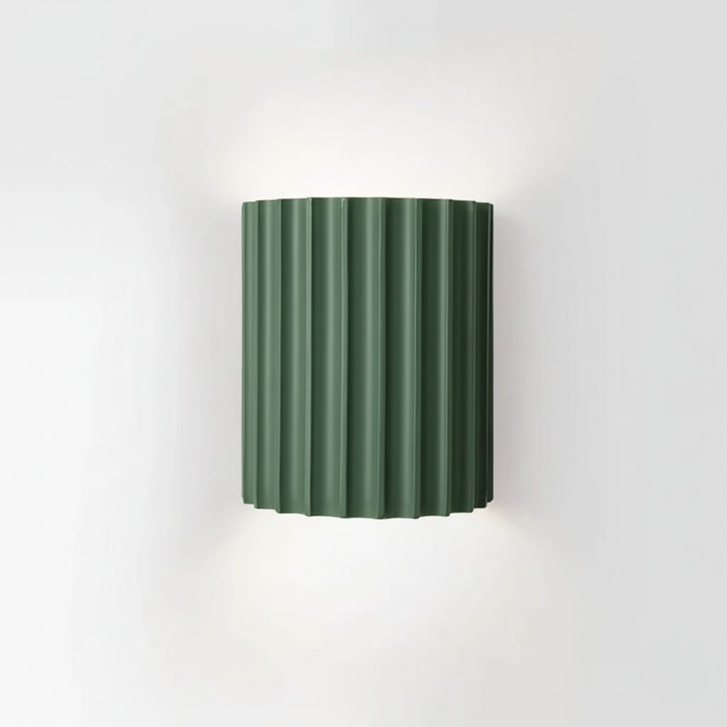 Japandi Resin Wall Lamp with LED Lighting