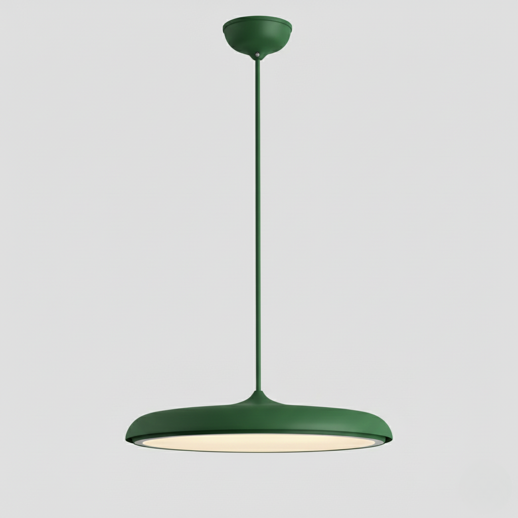 Nowoczesna Kolorowa Lampa Wisząca LED z Skandynawskim Designem