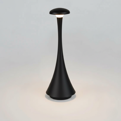 Minimalistyczna, bezprzewodowa lampa stołowa LED w stylu skandynawskim