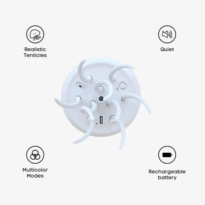 Aqua – Lampa meduzy LED Kwal z dynamicznymi efektami tańca i wygodnym pilotem