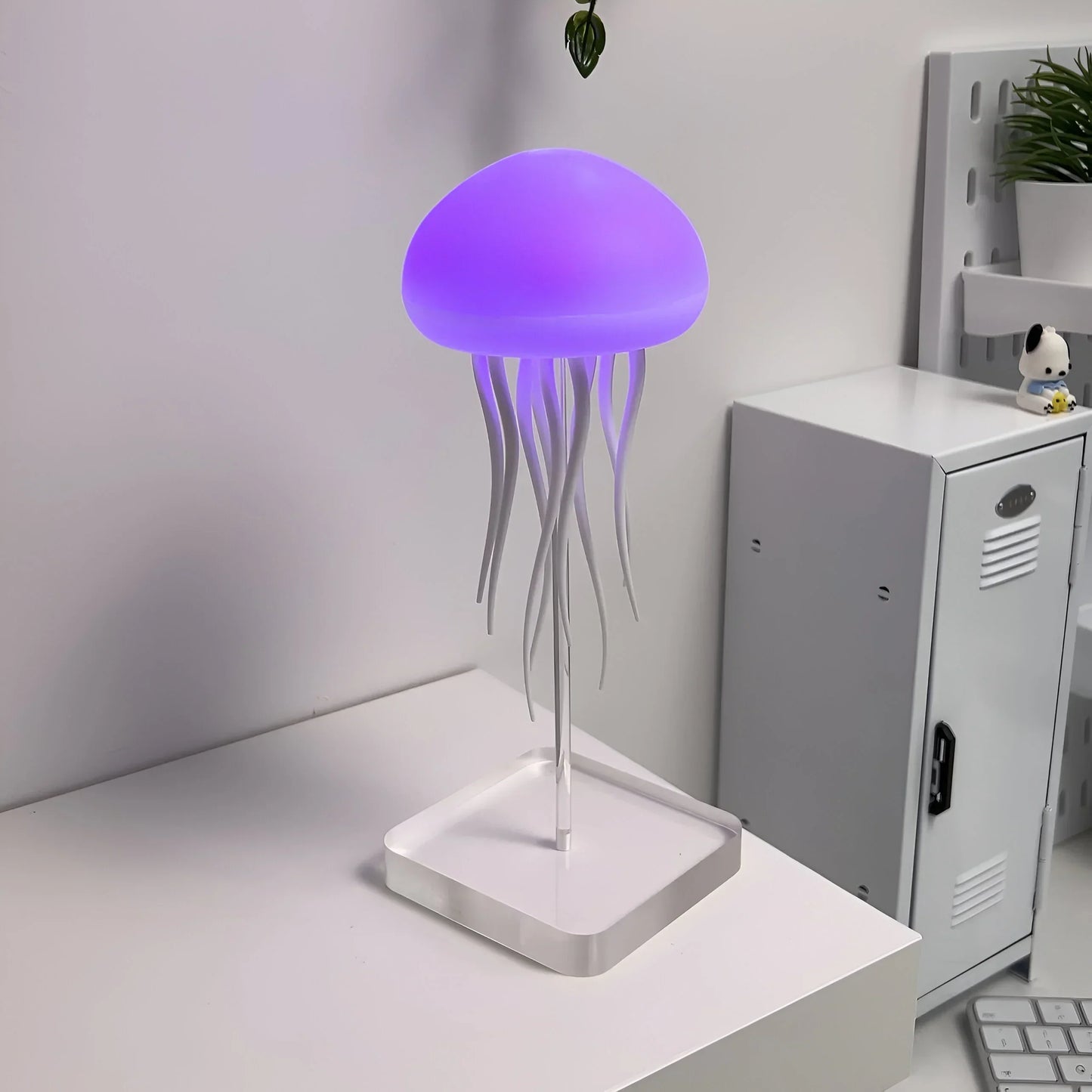 Aqua – Lampa meduzy LED Kwal z dynamicznymi efektami tańca i wygodnym pilotem