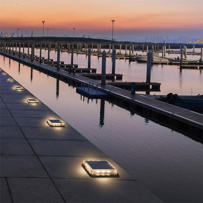 LED ground spotlights for outdoor use