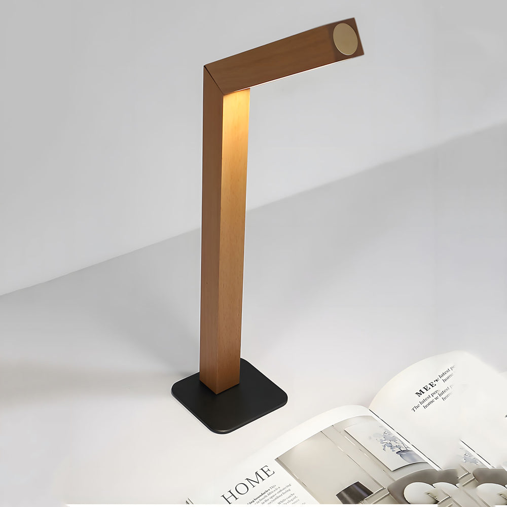 Lampa Stołowa z Dotykowym Sterowaniem, Liniowym Oświetleniem LED i Regulowaną Głowicą 360°