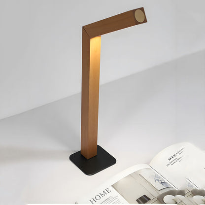 Lampa Stołowa z Dotykowym Sterowaniem, Liniowym Oświetleniem LED i Regulowaną Głowicą 360°