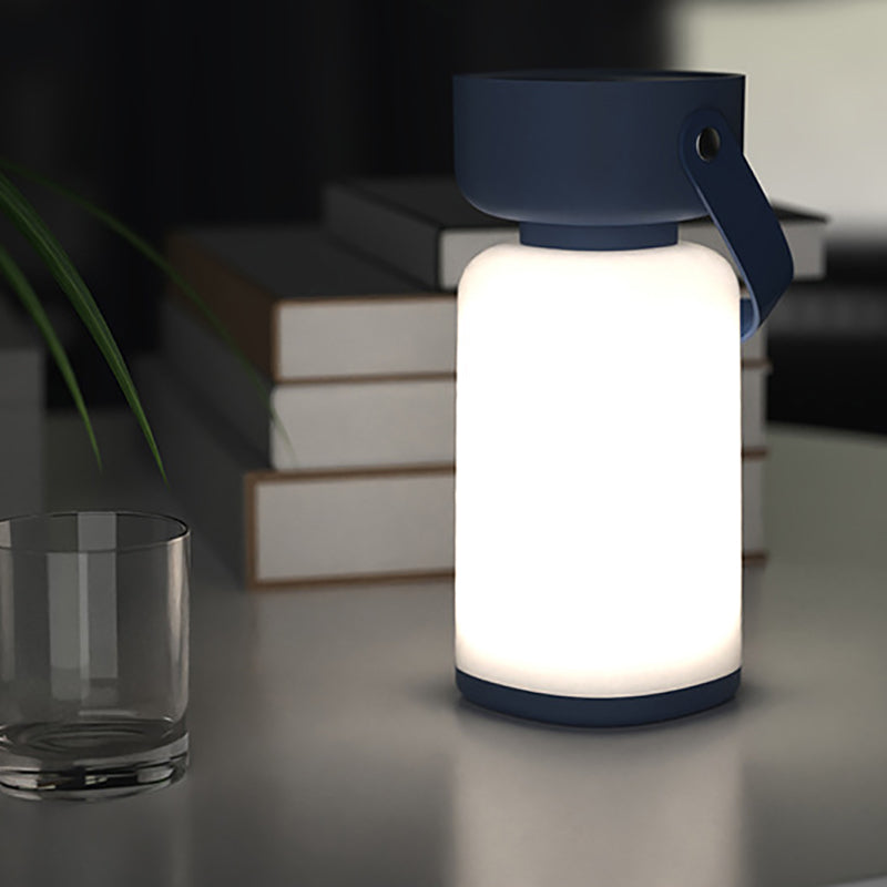 Waterproof LED Table Lamp – Portable and Modern in a Cylindrical Shape
