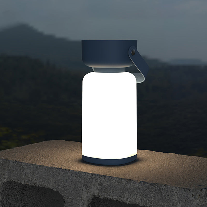 Waterproof LED Table Lamp – Portable and Modern in a Cylindrical Shape