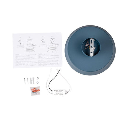 Skandynawska LED Lampa Sufitowa z Abażurem z Akrylu