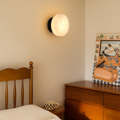 Luxury marble wall lamp with a timeless Scandinavian design