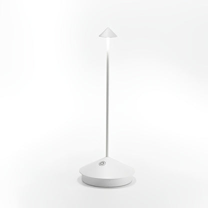 Skandynawska Minimalistyczna Lampa Stołowa z Ściemnialnym LED i Bezprzewodowym Designem